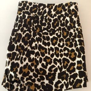 JCrew Leopard Shorts